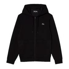 Lacoste Men’s Sport Mesh Panels Hoodie in Black SH9676-51 C31