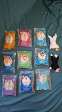 McDonald's TY Teenie Beanie Babies 1998-2000 Sealed New Collectibles Lot Of 11