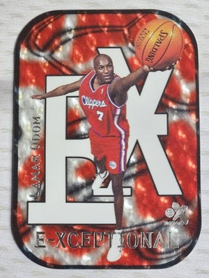 1999-00 Skybox E-X - E-Xceptional Lamar Odom #15 XC (RC)