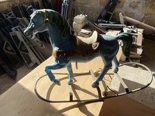 Cavallo A Dondolo Vintage Canova Made In Italy Anni 70 Per Bambini