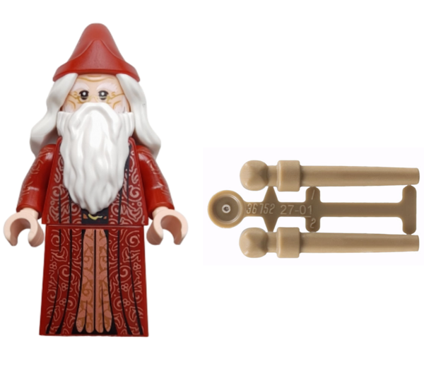 Lego Harry Potter Minifigur - Hp488 - Albus Dumbledore - Aus 76435-image