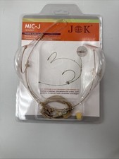 J K Professional Headset/Headworn Microphone MIC-J 071S Compatible w Sennheiser