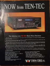 Original Ten Tec RX-325 Sales Brochure