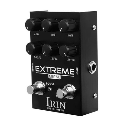 IRIN AN-42 Extreme Metal Distortion Pedal High Gain Overdrive True Bypass