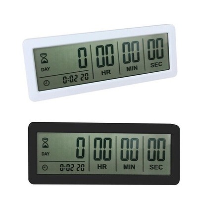 Digital 999 Days Countdown Timer Display Time Clocks for Retirement Vacation