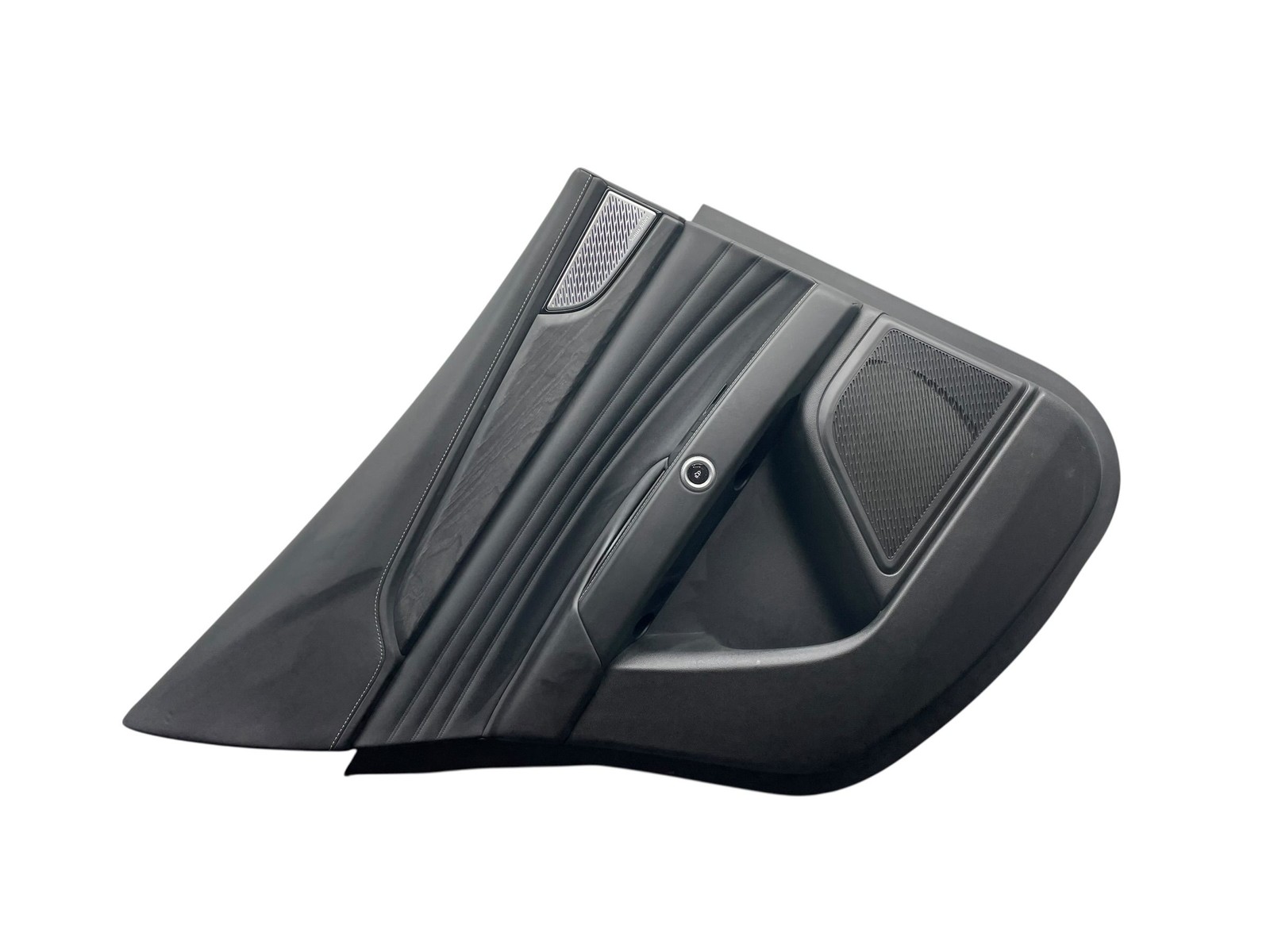 2023 MASERATI GRECALE M182 LEFT REAR INTERIOR DOOR TRIM PANEL BLACK (IBK) *WEAR*