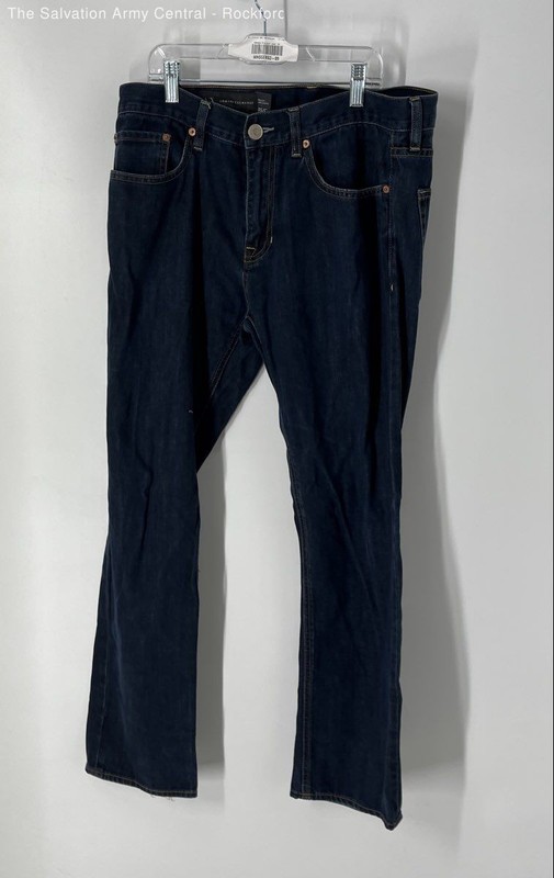 Armani Exchange Mens Jambe Droite Dark Wash Denim Straight Leg Jeans Size 33S/C