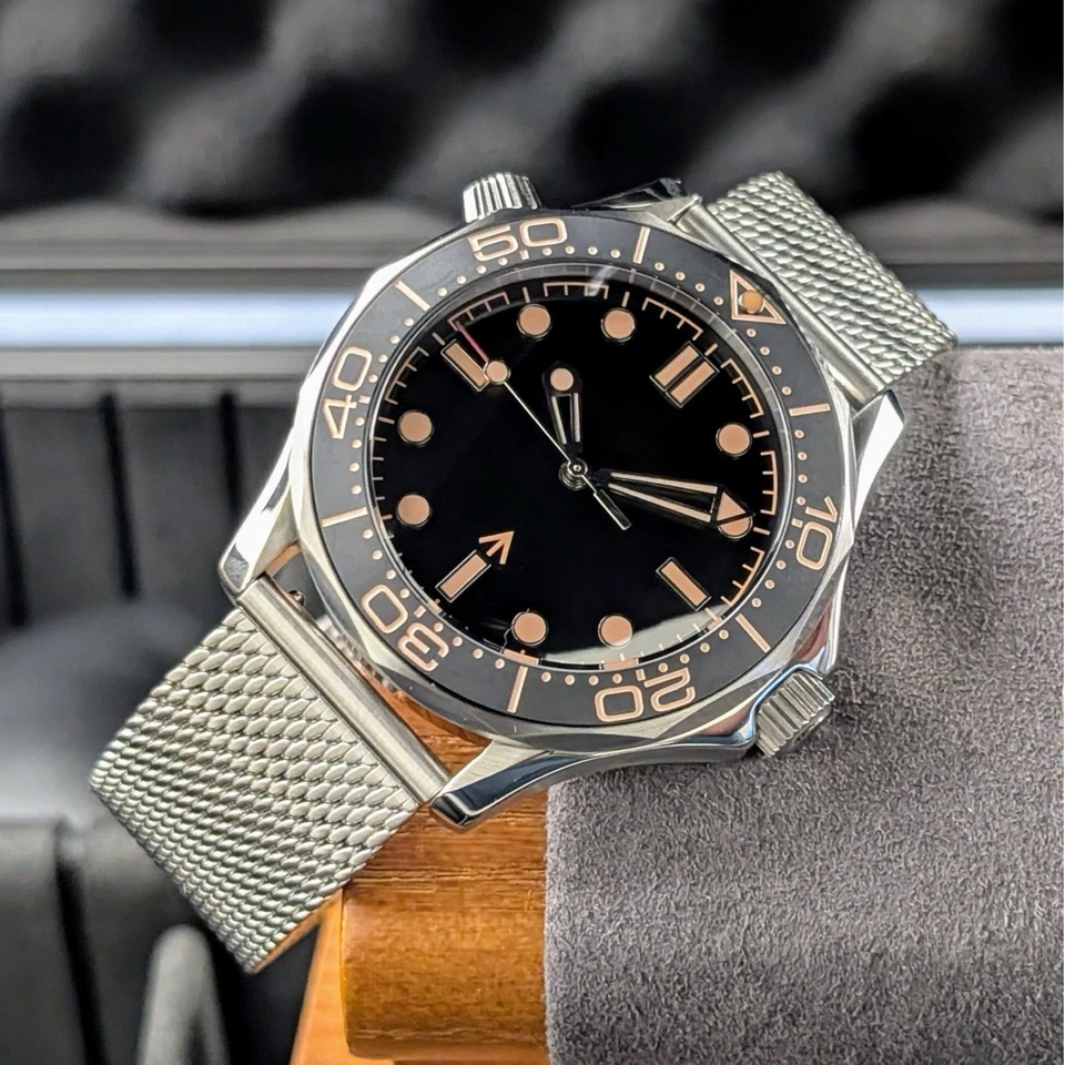 Automatic Diver 41mm | NH35 | Saphirglas | Edelstahl | Style | Bronze - Bild 2 von 4