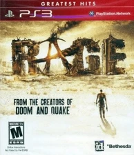Rage [Greatest Hits] (Playstation 3, PS3, 2011) Disc Only - Free Shipping