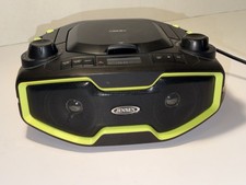 JENSEN CD-575 PORTABLE STEREO MP3 CD PLAYER AND RADIO W/ Power Cord Great Shape