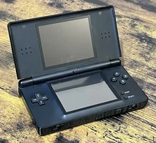 Nintendo DS Lite Parts or Repair - Black - Broken Console (READ!) No Charger