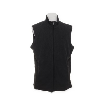 Cross Sportswear, Fleece-Weste, Größe: XL, Grau, Einfarbig, Herren -hFP