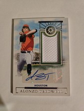 2024 Panini Boys of Summer-Prospect Material Signatures Alonzo Tredwell /99 (AU)