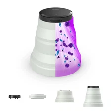 SANSI Portable UV Sanitizer Light Timer Germicidal Light Effective USB charging