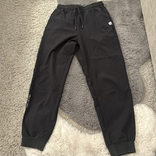 Boys Black Jogger Sweatpants Size L