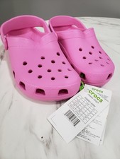 HAS SOME CRUSHING ON TOP Crocs 206991 SIZE 2 Classic Clog Limeade Kid clogs