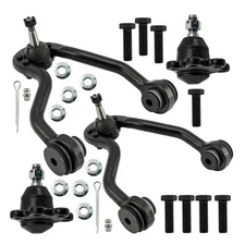 4 Pc Front Control Arm and Ball Joint Kit Fits 1988-1995 Chevy K1500 K2500 K6291
