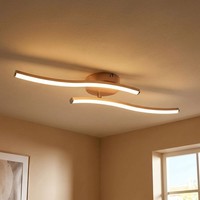 Deckenlampe Deckenleuchte Schlafzimmerlampe 2 Flammig Verstellbar Opal Led