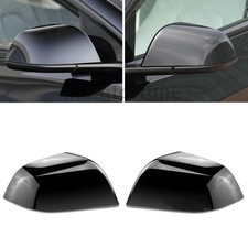Left Right Side Rearview Mirror Cover Cap For Tesla Model 3 2017 2018 2019 202