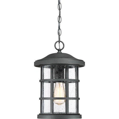 Quoizel CSE1910EK Crusade 15.5" Outdoor Hanging Lantern in Earth Black - Picture 1 of 5