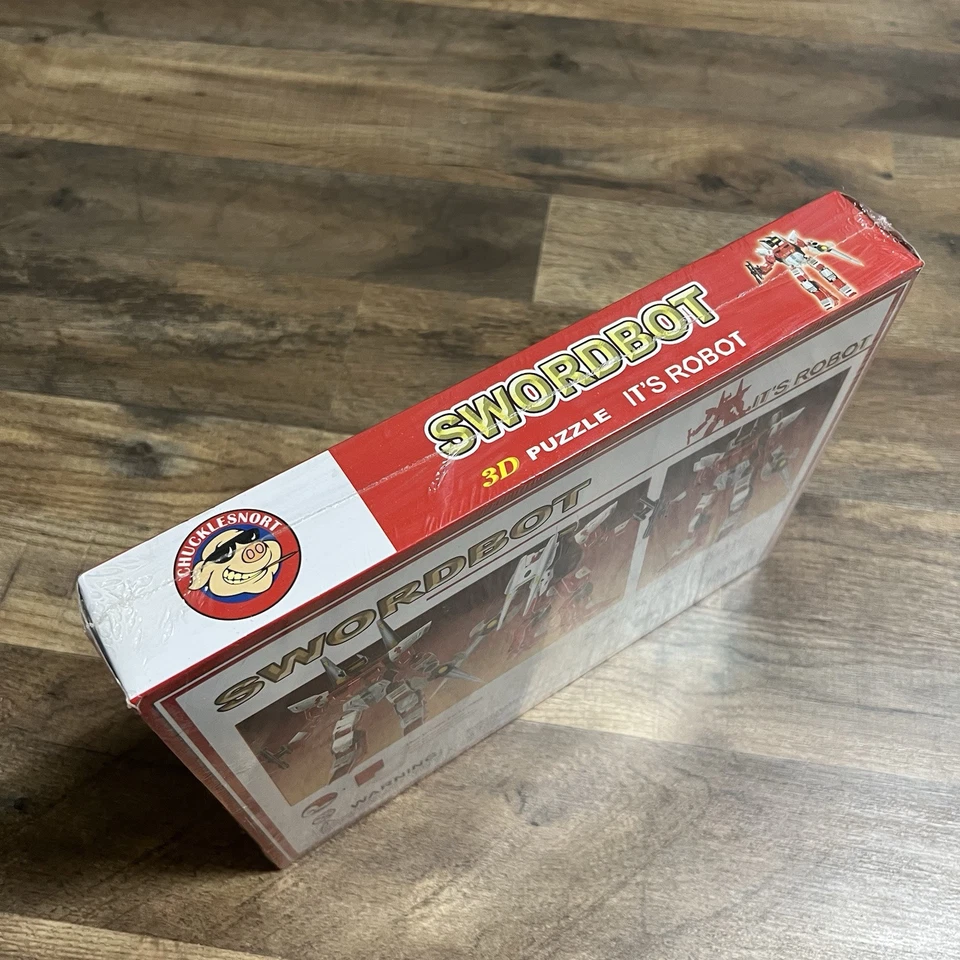 NUEVO Robot Puzzle Chucklesnort Swordbot 3D 143 Piezas De Colección Foto 3 de 4