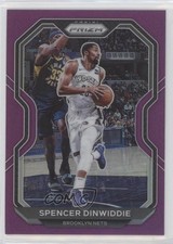 2020-21 Panini Prizm Purple Prizm 28/99 Spencer Dinwiddie #12 0ud4