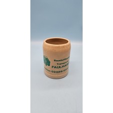 Baustoffhandel Transporte Faulhaber Alter Bierkrug Humpen Krug Brauerei Bier