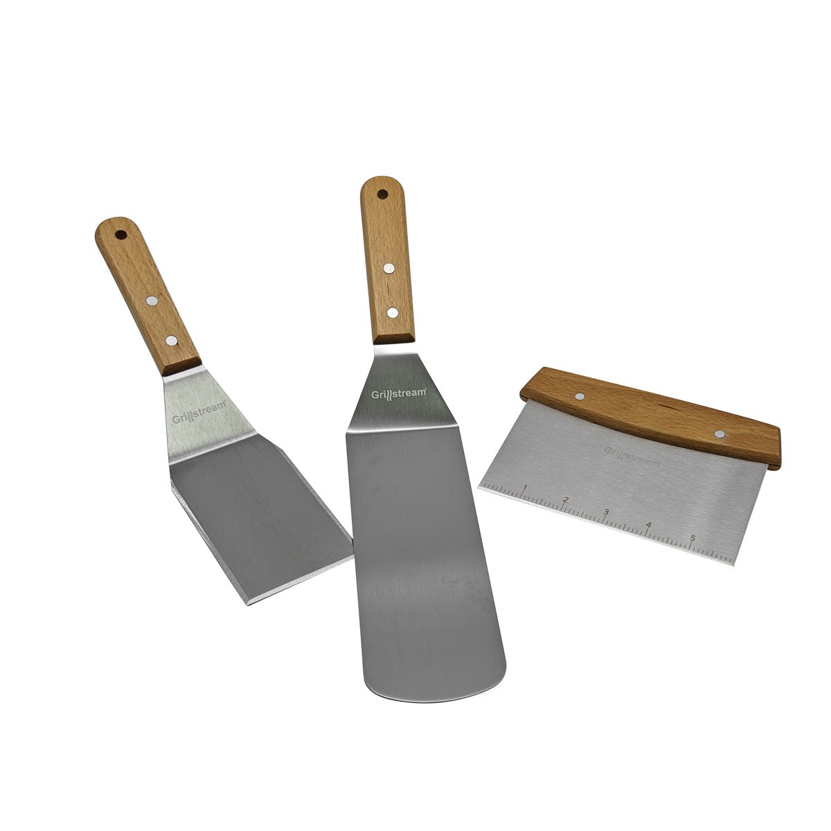 GrillStream SmashGrill barbecue BBQ  Spatula Set - Set of 3