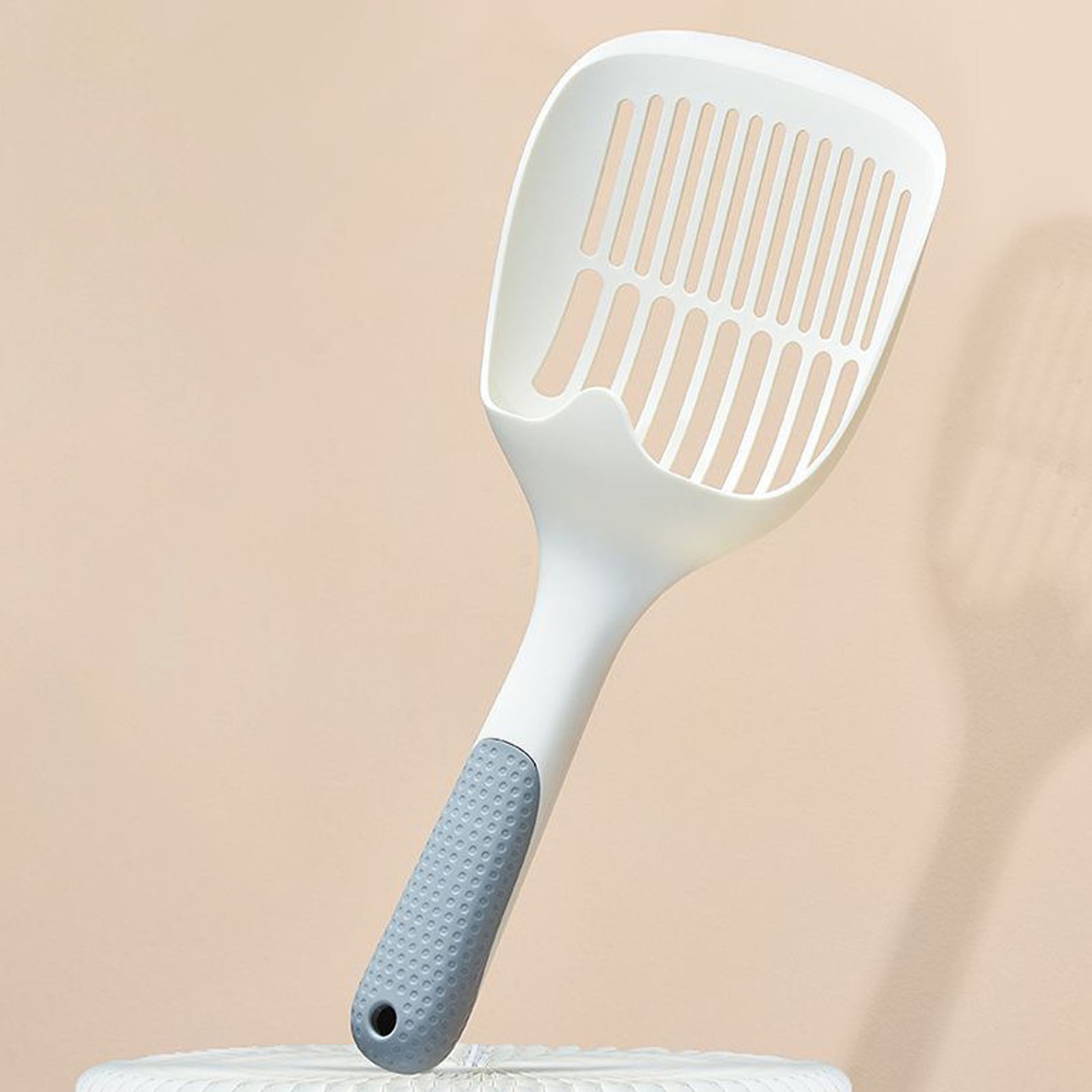 Large Ergonomic Cat Litter Scoop Smooth Sand Leakage Hole For Easy Cleaning For