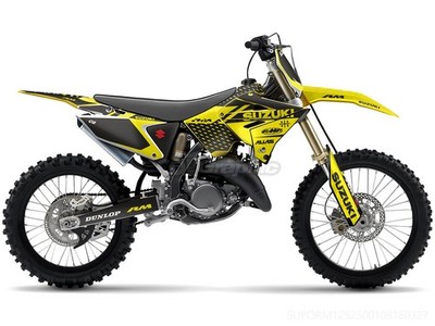 GRAPHICS DECALS FULL KIT FOR SUZUKI RM125 RM250 2001-2008 POLISPORT RESTYLE KITS