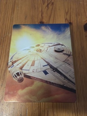 Solo: A Star Wars Story Steelbook Best Buy (4K + Blu ray + Bonus)  3 Discs 2018