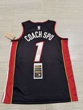 Erik Spoelstra Signed Miami Heat Jersey JSA COA