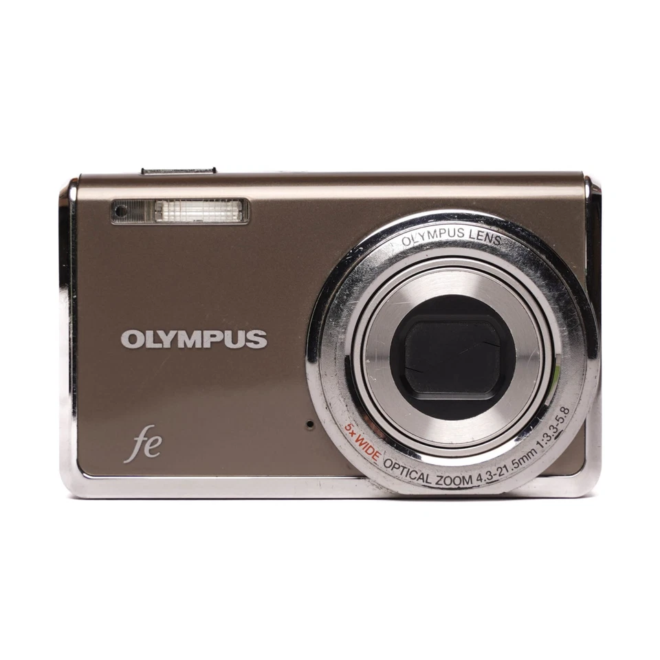 Olympus FE-5035 14.0MP Digital Camera - Bronze - FULLY FUNCTIONAL - Image 4 of 4