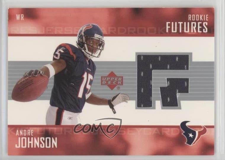 2003 Upper Deck Rookie Futures Andre Johnson #RF-AJ RC HOF 0o9