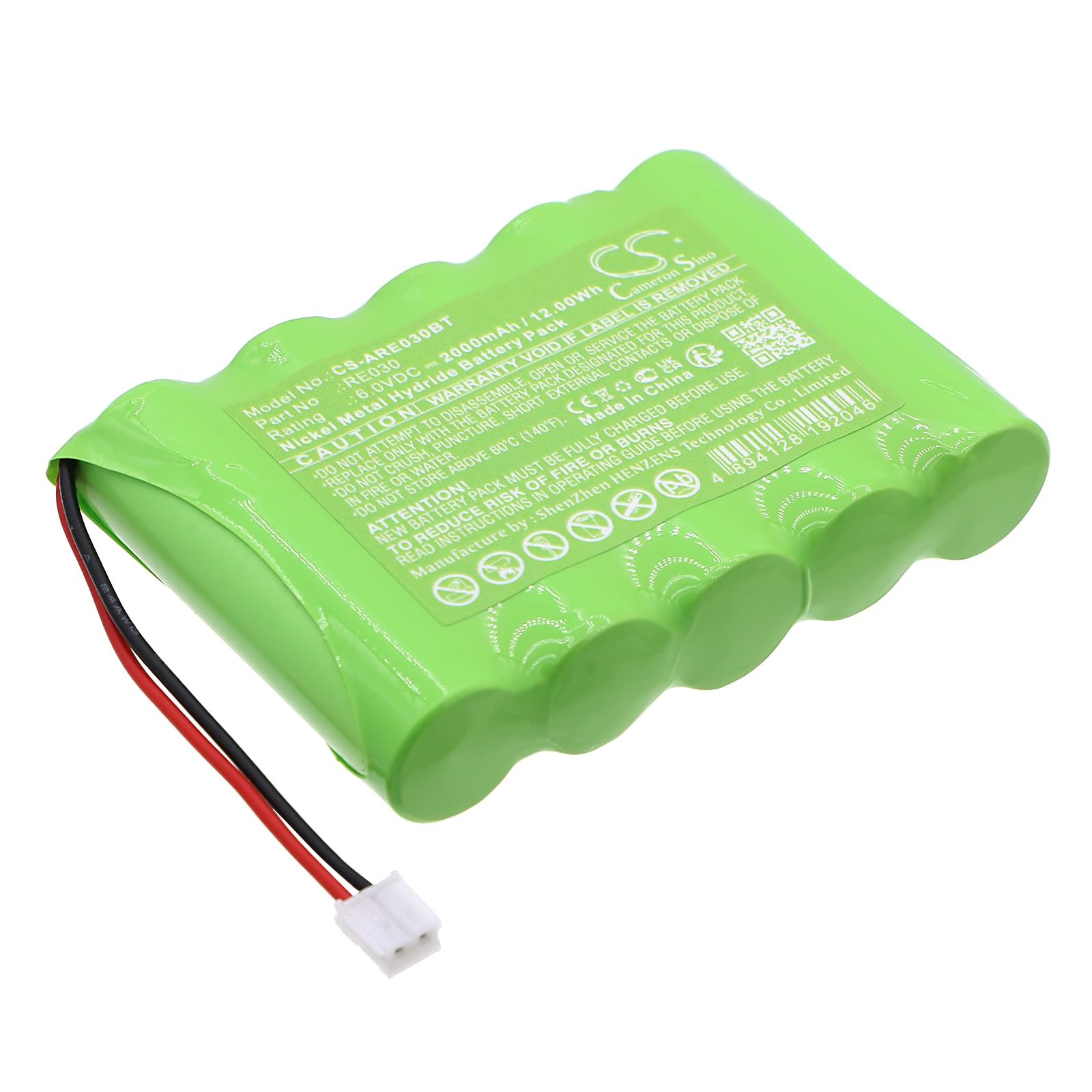 Cameron Sino Battery for Alula Repeater, Translator PN:Alula