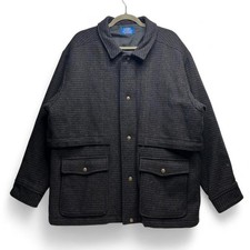 Vintage Pendleton Lobo Herringbone Wool Blend Jacket