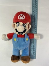 Super Mario Bros Mario Plush Doll Nintendo Official 9 Inch