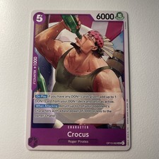Crocus OP13-062 OP13 Carrying On His Will Regular - One Piece TCG CCG - NM
