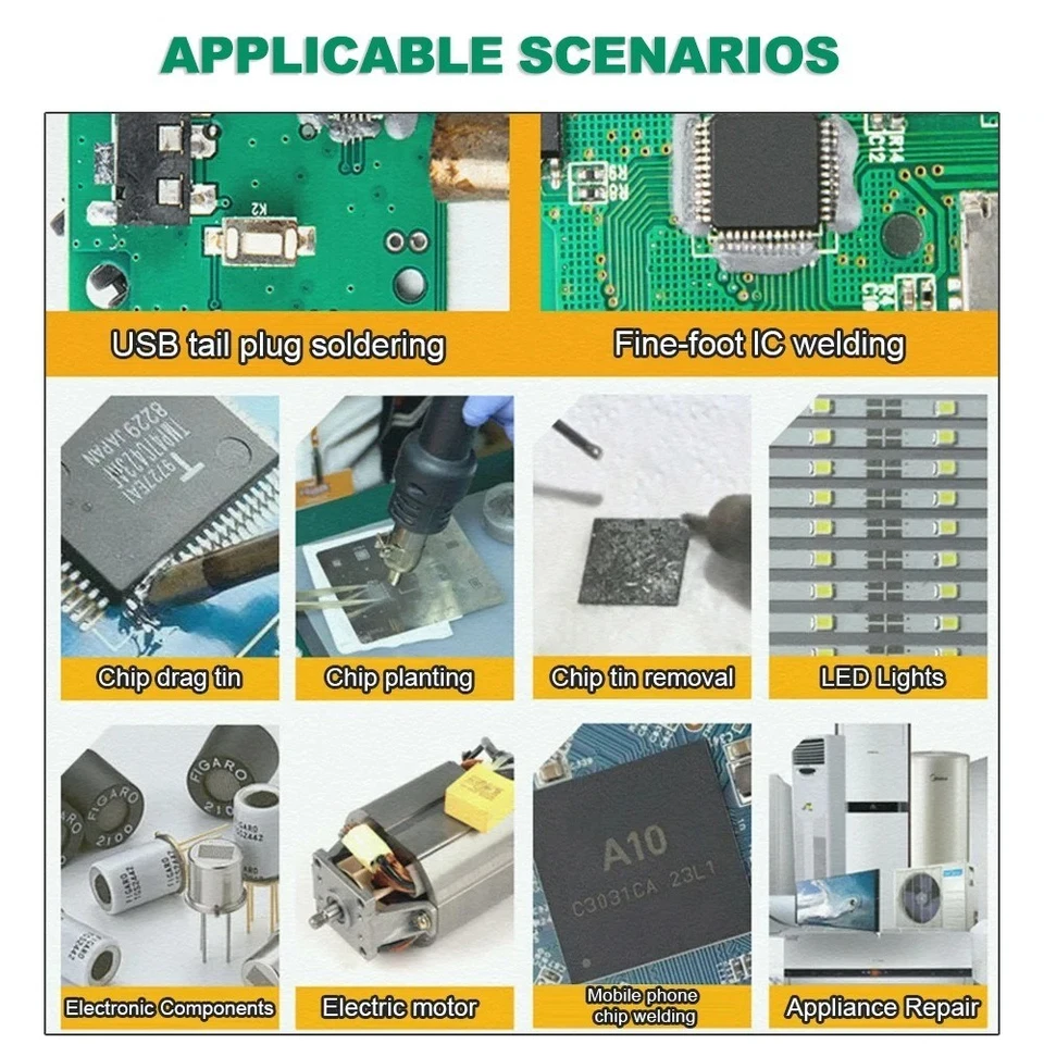 NC-559-ASM pasta fundente de soldadura jeringa de 10 ml BGA reballing soldadura herramienta sin limpieza Foto 4 de 4
