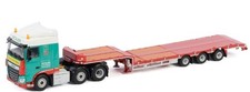 WSI,DAF XF Space Cab 6x2 with 3 Axles SCALES low loader, 1/50, WSI01-3133