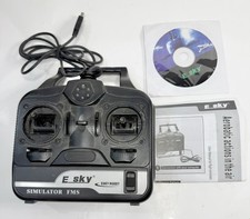 ESKY Hobby Simulator FMS Controller E Sky With CD Instructions