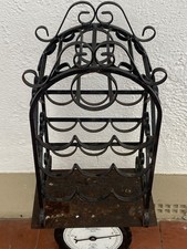 Wrought Iron Wine Rack