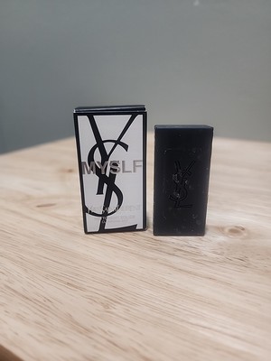 NEW YSL MYSLF EAU DE PARFUM YVES SAINT LAURENT 0.7 OZ / 20 G MINI CLEANSING BAR