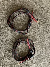 HiFi Speaker Wire Cable With Banana Pin Plug Speaker Bi-Wire Cable Line Pair