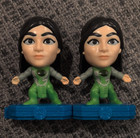 McDonald's Disney Wish Asha Figure Toys Lot of 2 w/ Blue Bases, 2023 — photo 1