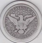 1900  O    Barber  Half  Dollar  (90% Silver)  Coin