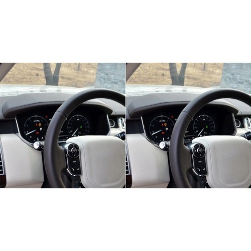Carbon Fiber Speedometer Panel Frame Trim for Land Rover Range Rover Sport 14-17 - Foto 4 di 5