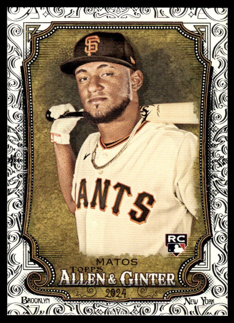 LUIS MATOS 2024 Topps Allen & Ginter Rookie Filigree Foil Card RC #59 Giants
