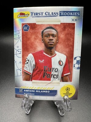 2023-24 Topps Finest UEFA Club First Class Rookies Antoni Milambo RC #FR-6 9510