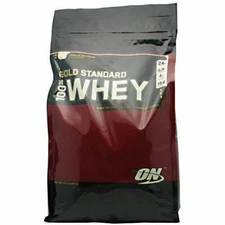 OPTIMUM NUTRITION 100% Gold Standard Whey Protein Vanilla Ice Cream 10 lb Bag
